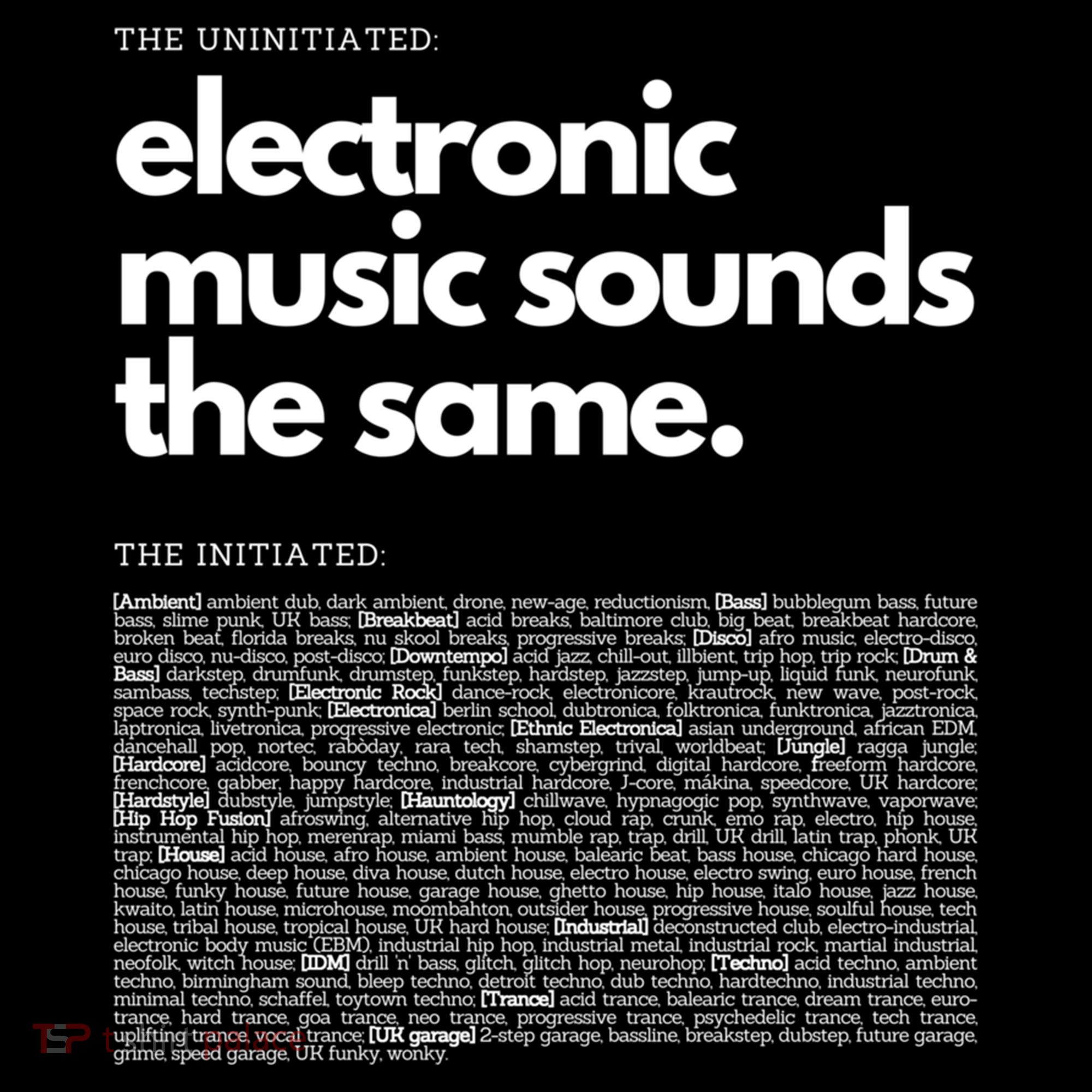 Electronic Music Genre Funny Techno Active Tank Top