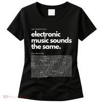 Electronic Music Genre Funny Techno Active Women's T-Shirt thumb 0
