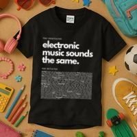 Electronic Music Genre Funny Techno Active Kids T-Shirt thumb 3