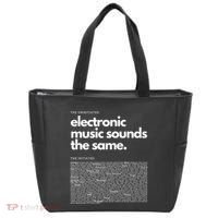 Electronic Music Genre Funny Techno Active Tote Bag thumb 0