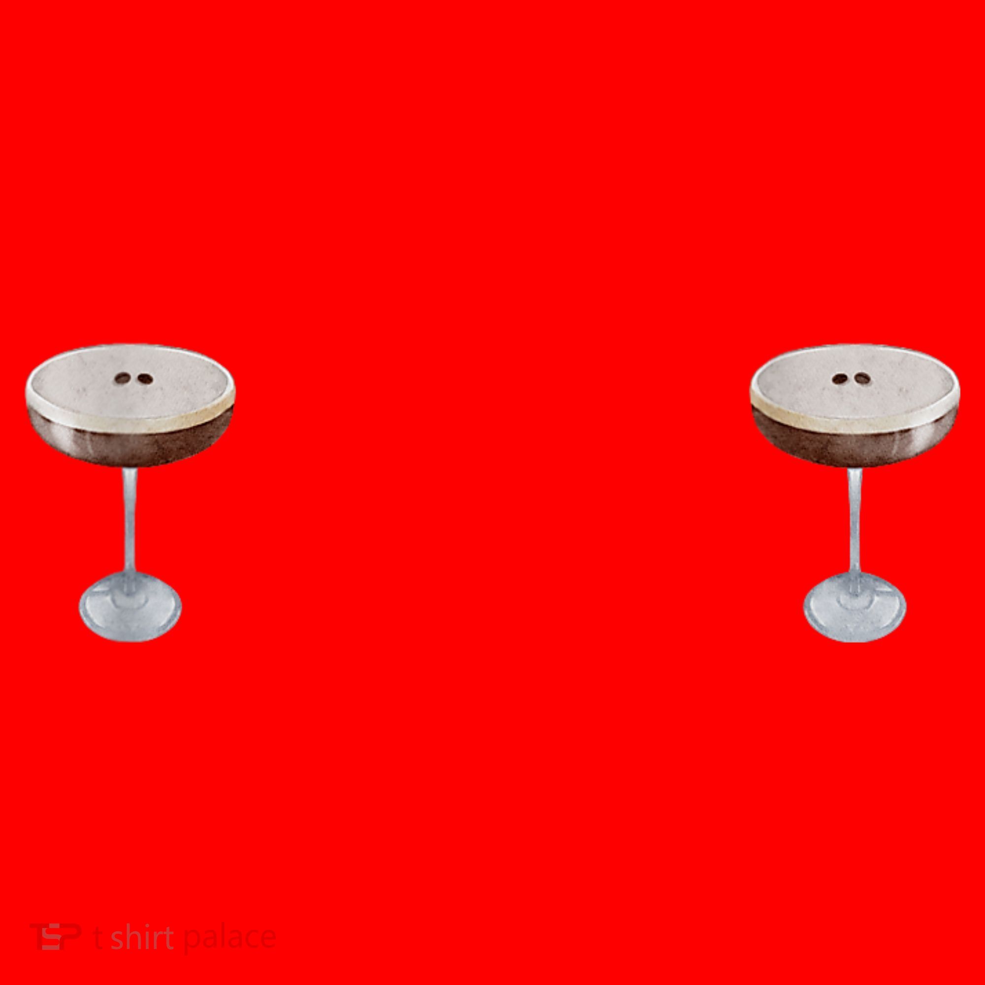 Espresso Martini Graphic Santa Hat