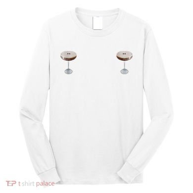 Espresso Martini Graphic Long Sleeve Shirt