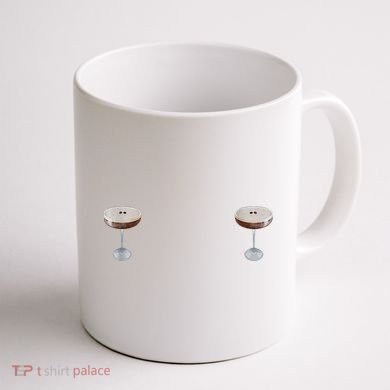Espresso Martini Graphic Coffee Mug back