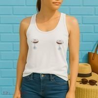 Espresso Martini Graphic Women's Tank Top thumb 2