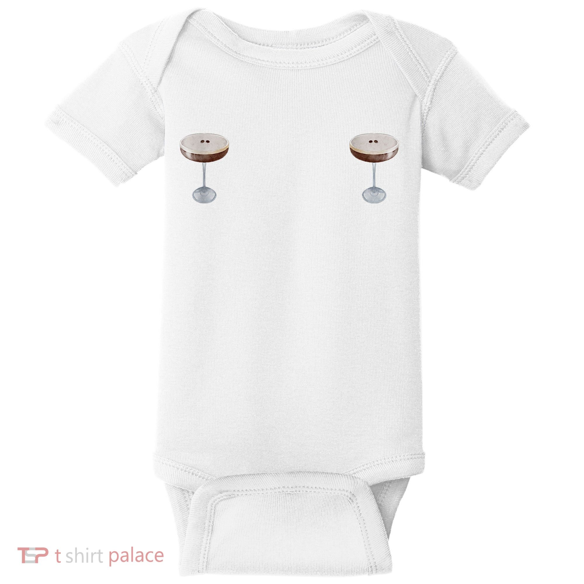 Espresso Martini Graphic Baby Bodysuit