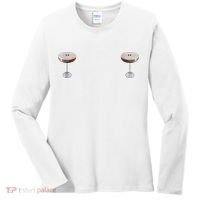 Espresso Martini Graphic Women's Long Sleeve Shirt thumb 0