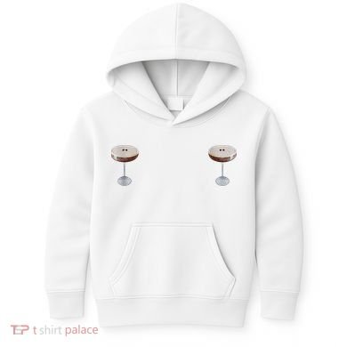 Espresso Martini Graphic Kids Hoodie