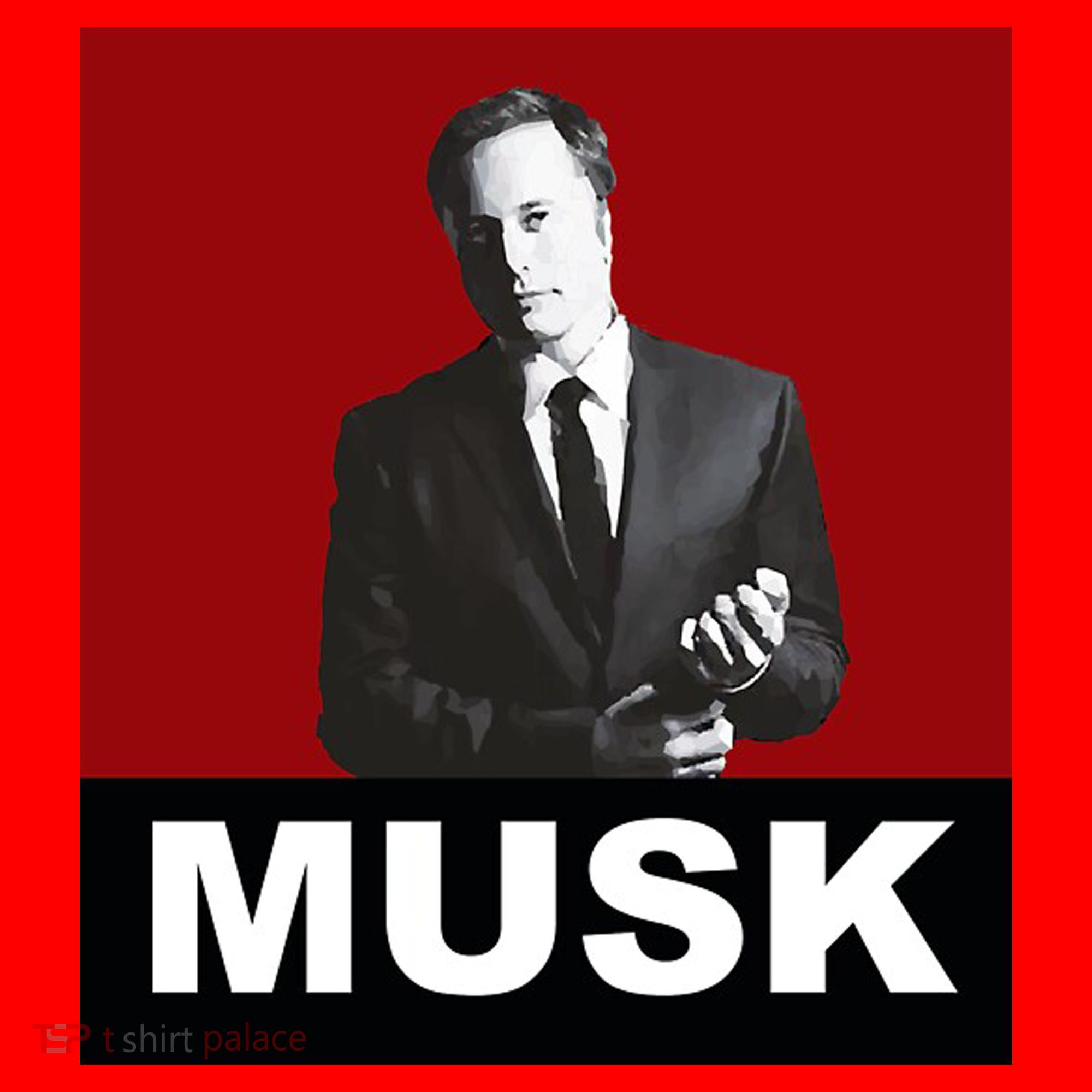 Elon Musk Gift Santa Hat
