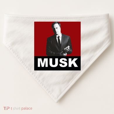 Elon Musk Gift USA-Made Doggie Bandana