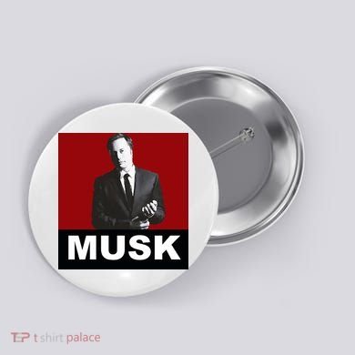 Elon Musk Gift Button