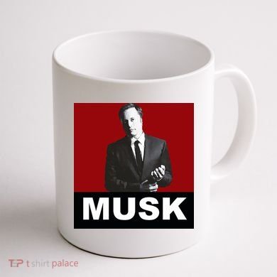 Elon Musk Gift Coffee Mug back