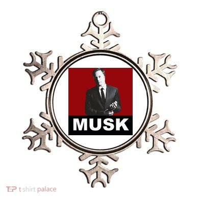 Elon Musk Gift Ornament
