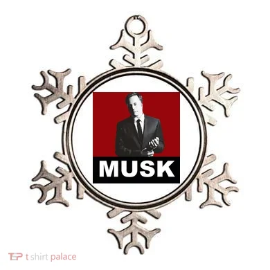 Elon Musk Gift Ornament