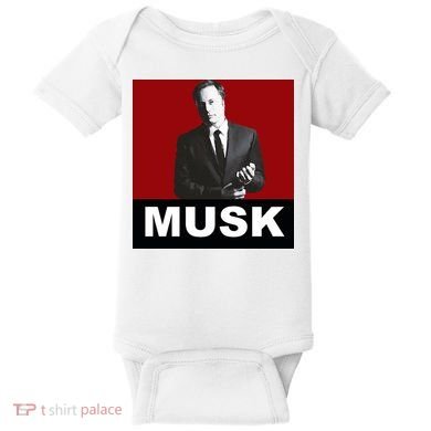 Elon Musk Gift Baby Bodysuit