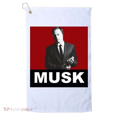 Elon Musk Gift Golf Towel