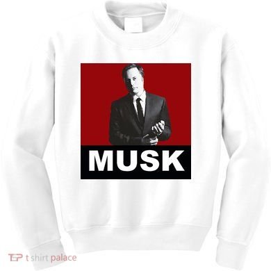 Elon Musk Gift Kids Sweatshirt