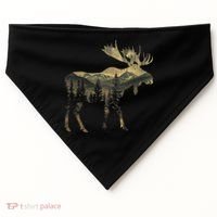 Elk Mountains Hiking Camping Alaska Nature Lovers USA-Made Doggie Bandana thumb 0