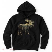 Elk Mountains Hiking Camping Alaska Nature Lovers Hoodie thumb 0