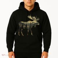 Elk Mountains Hiking Camping Alaska Nature Lovers Hoodie thumb 2