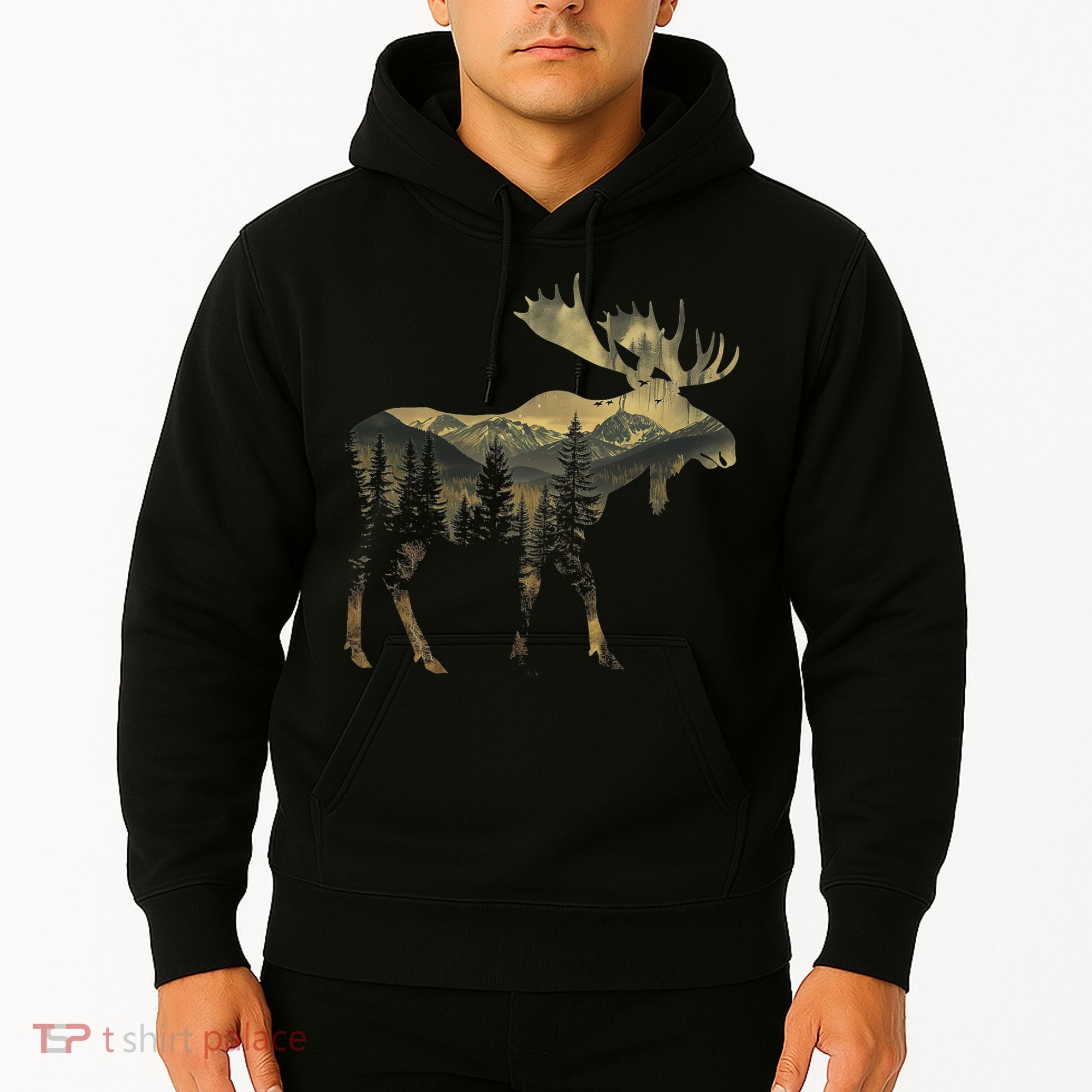 Elk Mountains Hiking Camping Alaska Nature Lovers Hoodie