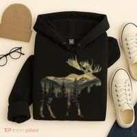 Elk Mountains Hiking Camping Alaska Nature Lovers Hoodie thumb 4
