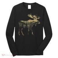 Elk Mountains Hiking Camping Alaska Nature Lovers Long Sleeve Shirt thumb 0
