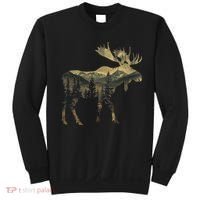Elk Mountains Hiking Camping Alaska Nature Lovers Sweatshirt thumb 0