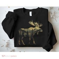Elk Mountains Hiking Camping Alaska Nature Lovers Sweatshirt thumb 2