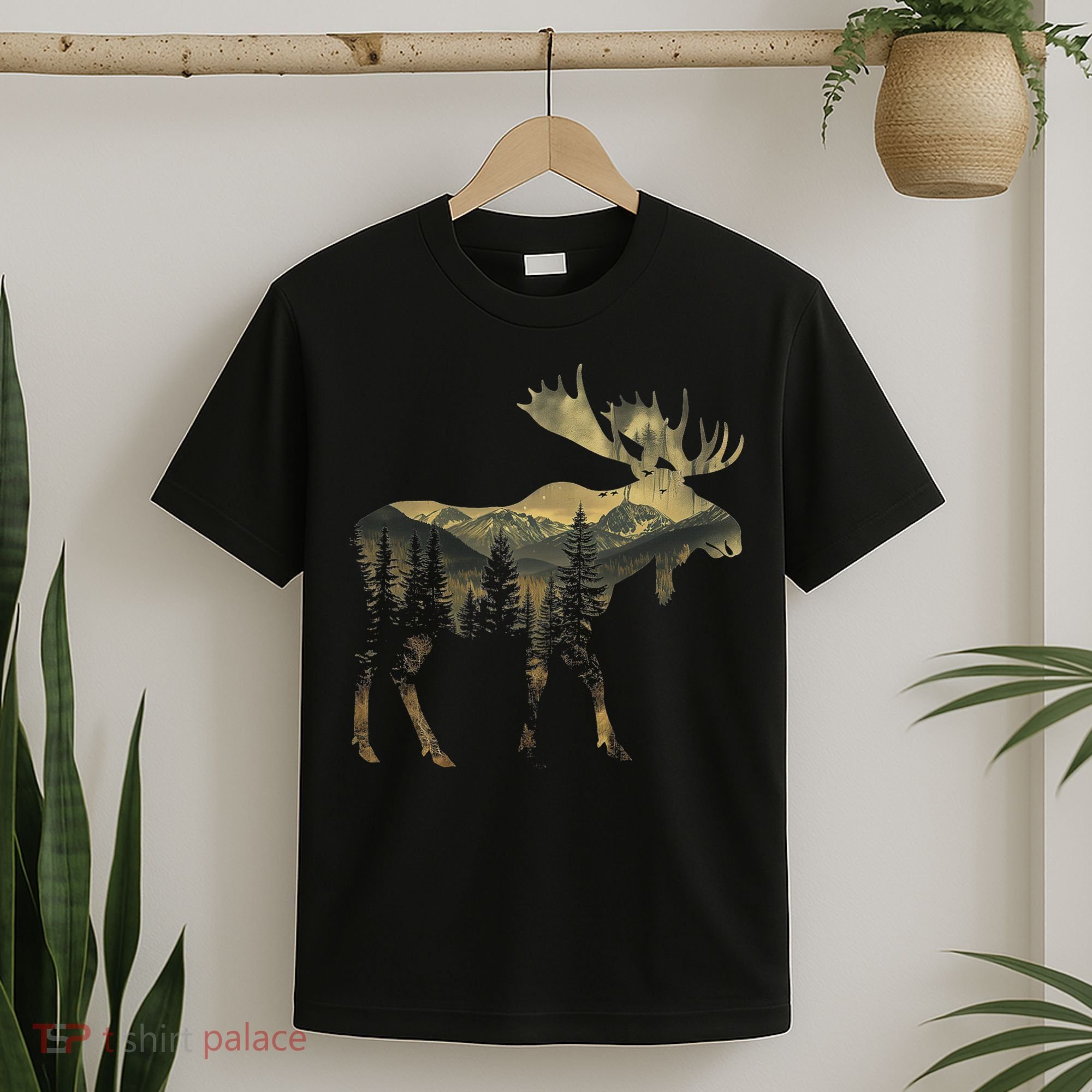 Elk Mountains Hiking Camping Alaska Nature Lovers T-Shirt