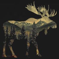 Elk Mountains Hiking Camping Alaska Nature Lovers Mousepad thumb 1