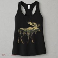 Elk Mountains Hiking Camping Alaska Nature Lovers Women's Tank Top thumb 3