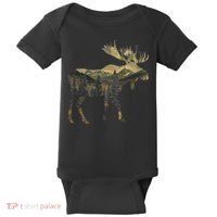 Elk Mountains Hiking Camping Alaska Nature Lovers Baby Bodysuit thumb 0