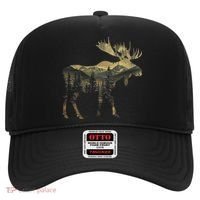 Elk Mountains Hiking Camping Alaska Nature Lovers Hat thumb 0