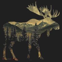 Elk Mountains Hiking Camping Alaska Nature Lovers Hat thumb 2