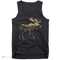 Elk Mountains Hiking Camping Alaska Nature Lovers Tank Top thumb 0