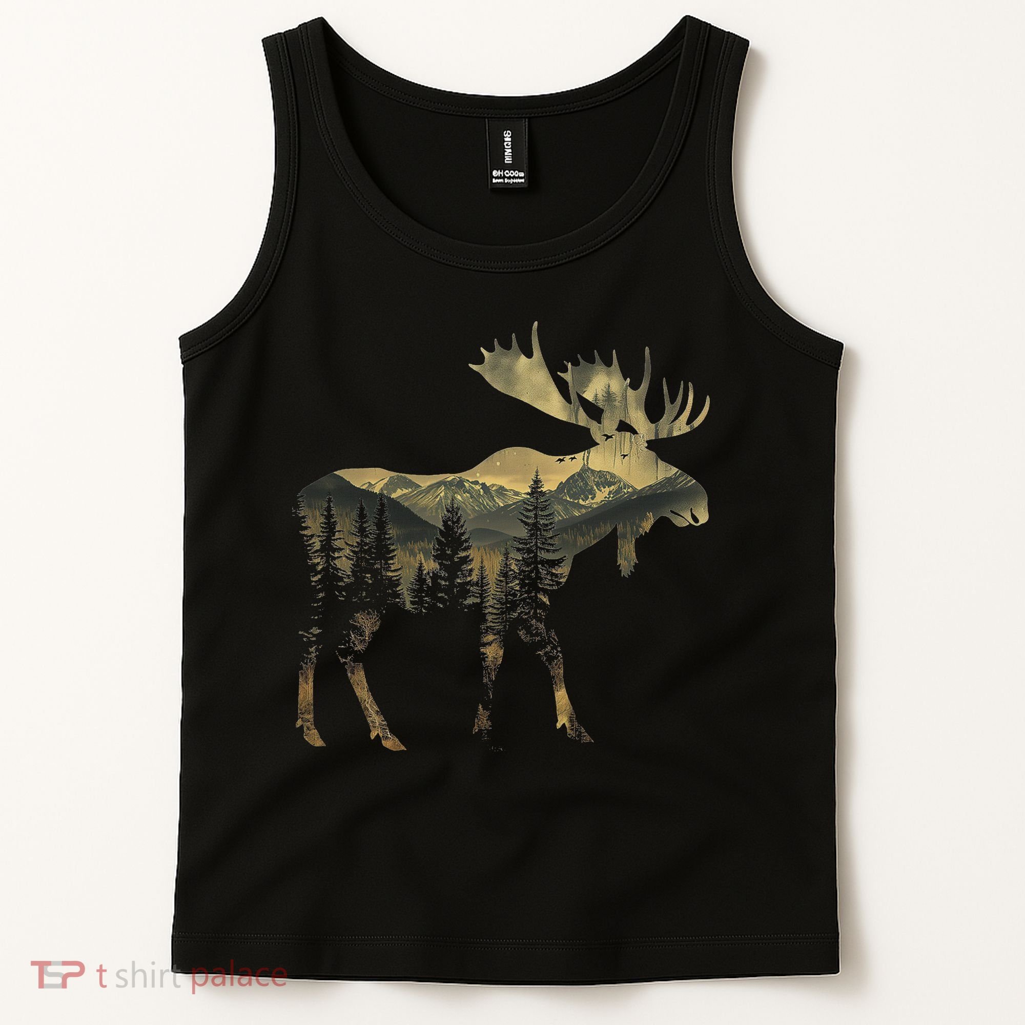 Elk Mountains Hiking Camping Alaska Nature Lovers Tank Top