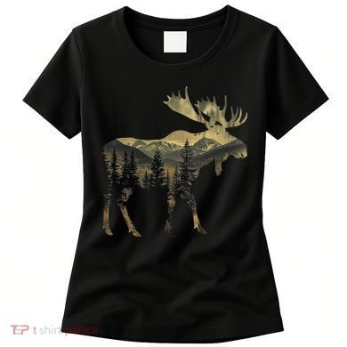 Elk Mountains Hiking Camping Alaska Nature Lovers Women's T-Shirt