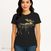 Elk Mountains Hiking Camping Alaska Nature Lovers Women's T-Shirt thumb 4