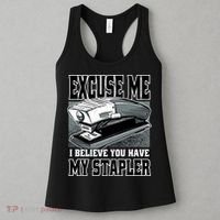 Excuse Me I Believe You Have My Stapler Women's Tank Top thumb 3