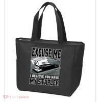 Excuse Me I Believe You Have My Stapler Tote Bag thumb 3