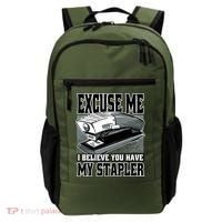 Excuse Me I Believe You Have My Stapler Backpack thumb 0