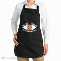 Excuse Me Is It February Yet Pregnancy Pregnant Mom To Be Apron thumb 2