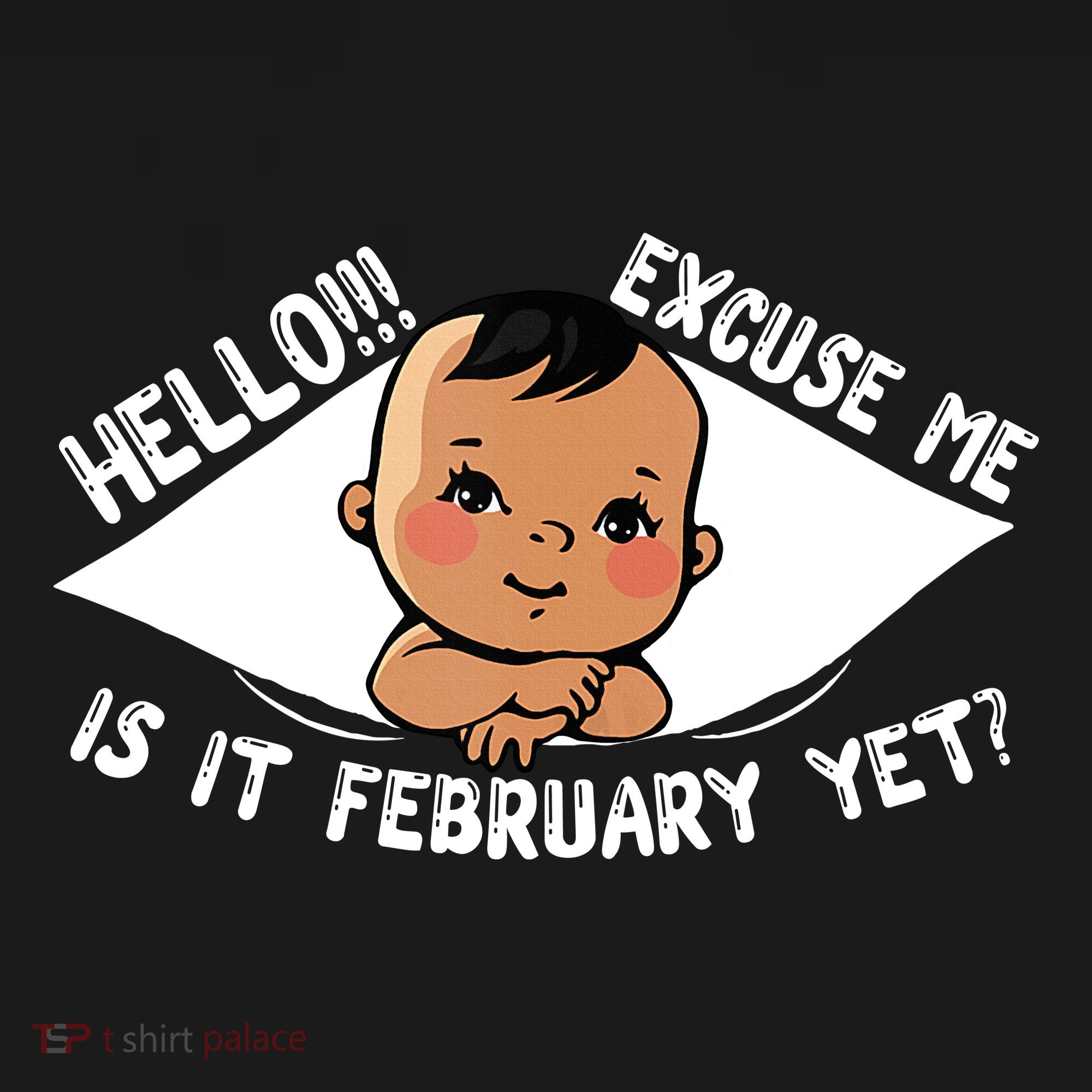 Excuse Me Is It February Yet Pregnancy Pregnant Mom To Be Women's Hoodie
