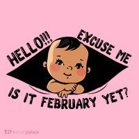 Excuse Me Is It February Yet Pregnancy Pregnant Mom To Be Mousepad thumb 1