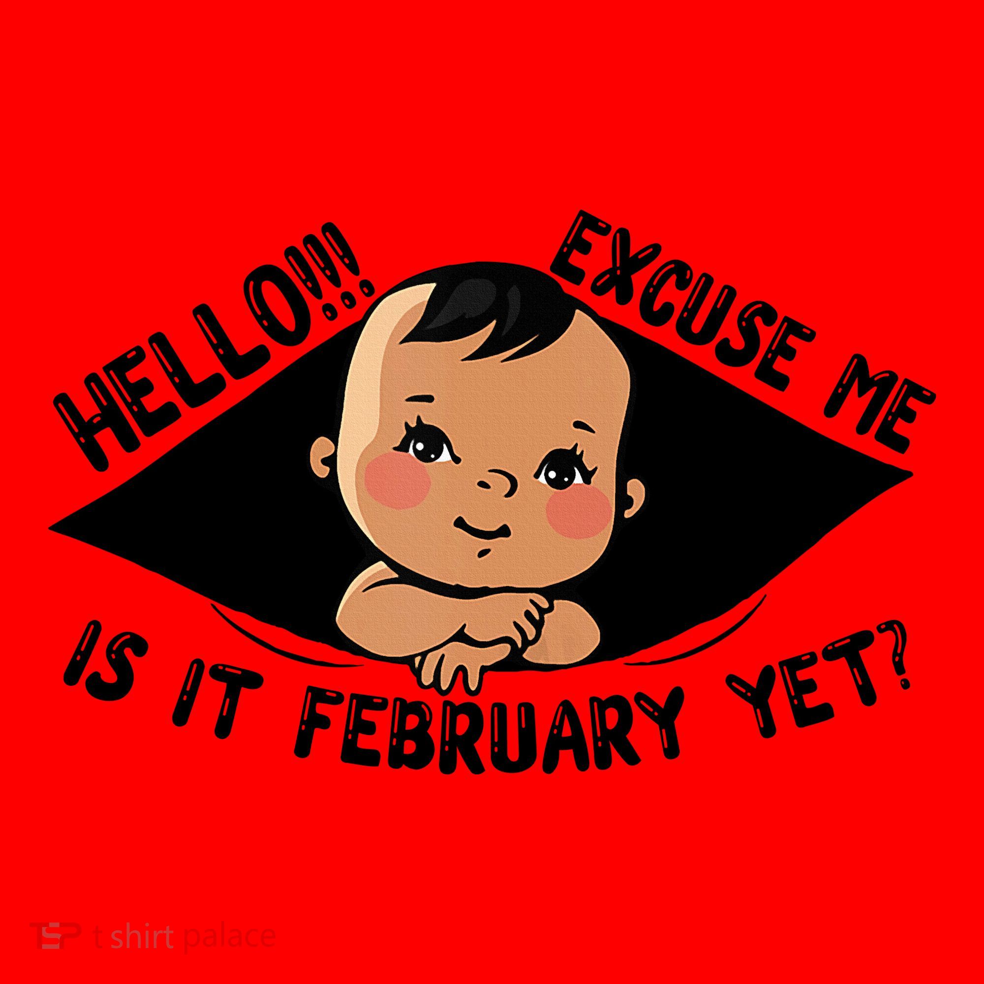 Excuse Me Is It February Yet Pregnancy Pregnant Mom To Be Santa Hat