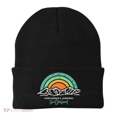 Eiger MöNch Jungfrau Eiger Monk Virgin Mountain Switzerland Beanie