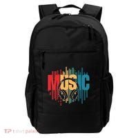 Electronic Music Lover Dj Retro Headphones Backpack thumb 0