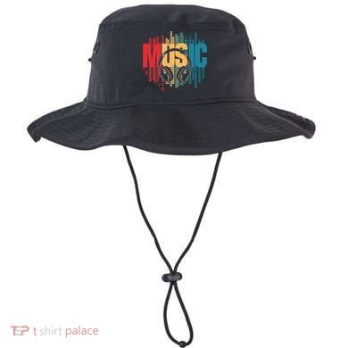 Electronic Music Lover Dj Retro Headphones Bucket Hat