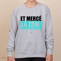 Et Mercé La Zane DOr Et De Platine Women's Sweatshirt thumb 0