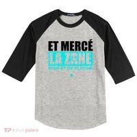 Et Mercé La Zane DOr Et De Platine Raglan Baseball Sleeve Shirt thumb 0